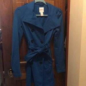 Blue fall/winter pea coat